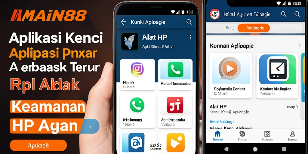 Tampilan antarmuka aplikasi Kunci Aplikasi MAIN88 yang modern dan intuitif.