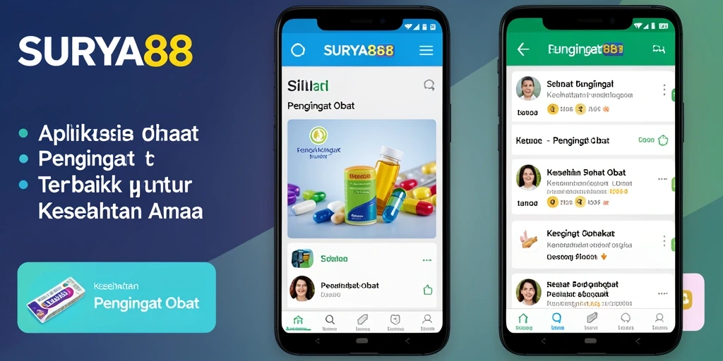 Tampilan antarmuka aplikasi SURYA88 yang intuitif dan informatif.