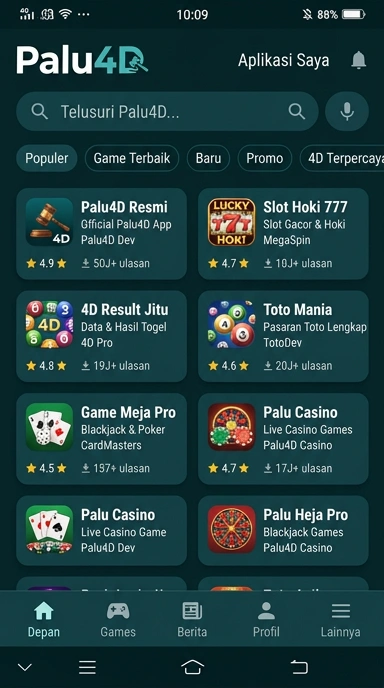 Palu4d - Pusat Akses Aplikasi Populer & Kanal Uji Terpercaya