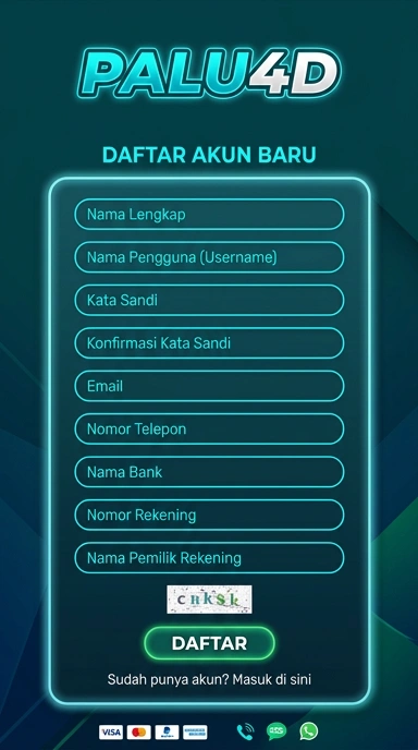 Panduan Lengkap Registrasi Akun Palu4D